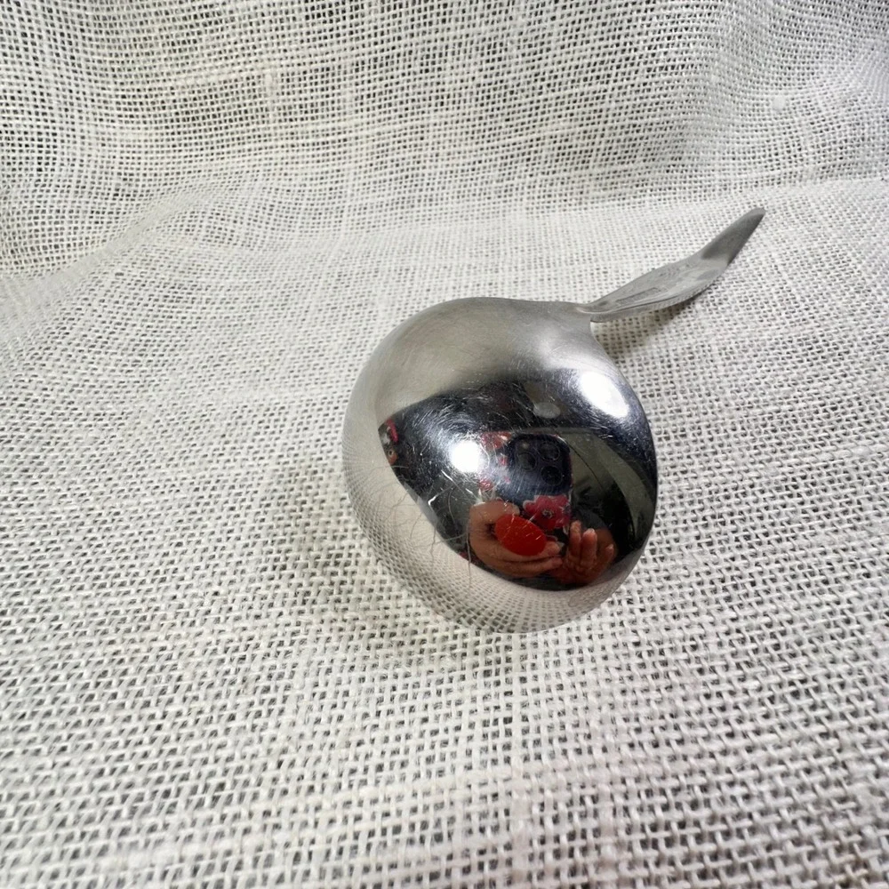 Ebbtide Soup Ladle Solid Stainless USA Replacement Flatware Silver 7 Inch